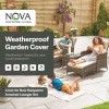 Nova Garden Furniture Black New Hampshire 5pc Lounge Set Cover