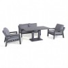Maze Rattan Garden Furniture New York 2 Seat Sofa Set with Rising Table  