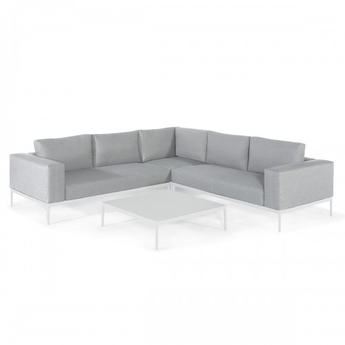 Maze Lounge Outdoor Fabric Eve Lead Chine Corner Sofa Group with Coffee Table