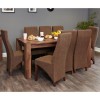 Mayan Walnut Furniture 8 Seater Dining Table - PRE ORDER 