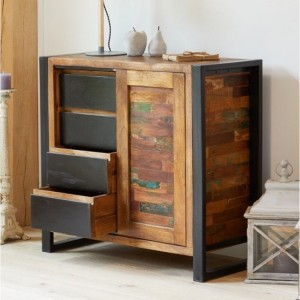 New Urban Chic Furniture Storage Cupboard with Drawers