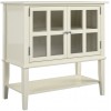Franklin Wooden Furniture White 2 Door Storage Cabinet