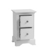 Wembley White Painted Furniture Small Bedside Cabinet