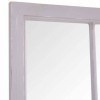 Florence Furniture Grey Leaner Window Mirror