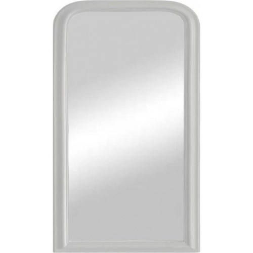 Florence Furniture White Arched Mirror