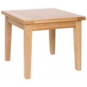 Devonshire Furniture New Oak Flip Top Extending Dining Table