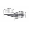 Alphason Furniture Bushwick Grey Metal 4ft Double Bed