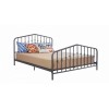 Alphason Furniture Bushwick Grey Metal 4ft Double Bed