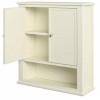 Franklin Wooden Furniture White Wall Cabinet