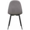 Alphason Furniture Calvin Grey Upholstered Set of 2 Dining Chairs