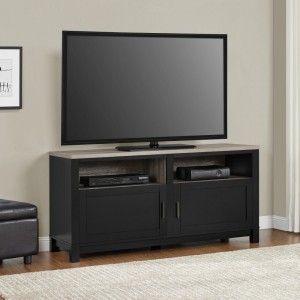 Pontardawe Painted Furniture Black Wide Screen TV Stand