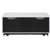 Alphason Furniture Element Modular Grey Glass Top TV Stand