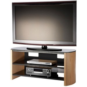 Alphason Wooden Furniture Finewoods Walnut TV Stand