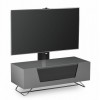 Alphason Furniture Chromium Grey Glass Tv Stand With Bracket
