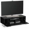 Alphason Furniture Chromium Black 2 Shelves TV Stand
