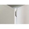 Alphason Furniture Chromium White Glass Top TV Stand