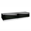 Alphason Furniture Element Modular Glass Top Black Tv Stand