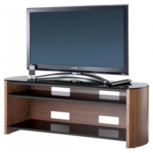 Alphason Wooden Furniture Finewoods TV Stand in Walnut