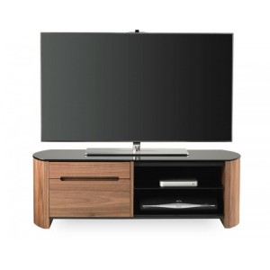 Alphason Wooden Furniture Finewoods Cabinet Walnut TV Stand 