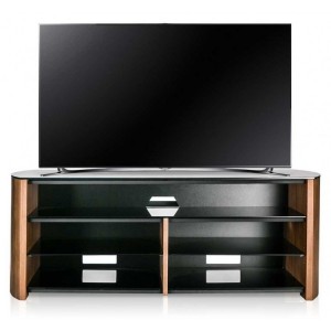 Alphason Wooden Furniture Finewoods  Soundbar TV Stand for up to 60"  in Walnut