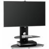 Alphason Furniture Osmium Black TV Stand With Swivel Bracket