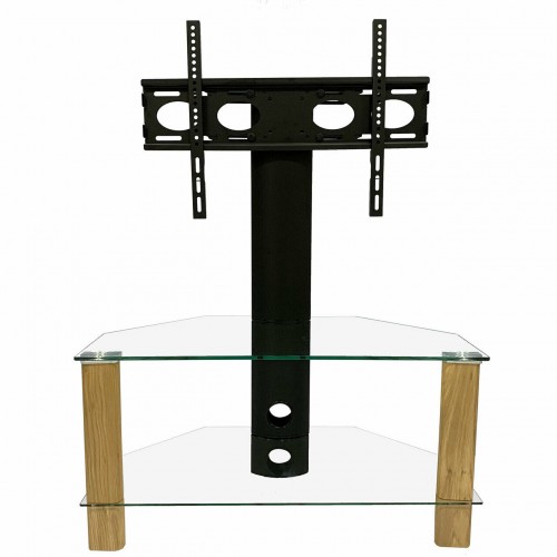 Alphason Furniture Century Light Oak 2 Shelf TV Stand with Bracket