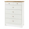 Atlanta Two Tone Painted Furniture 2 Over 4 Drawer Chest