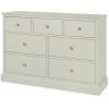 Bentley Designs Ashby Cotton Painted Furniture 3 Over 4 Drawer Chest 