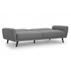 Julian Bowen Monza Furniture Mid-Grey Linen Sofa Set