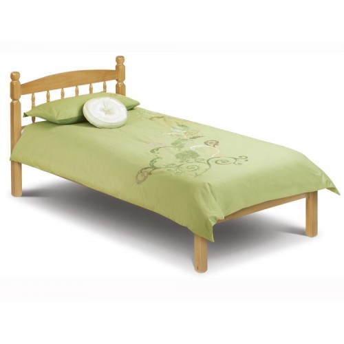 Julian Bowen Solid Pine Pickwick 120cm Bed With Deluxe Semi Orthopaedic Mattress