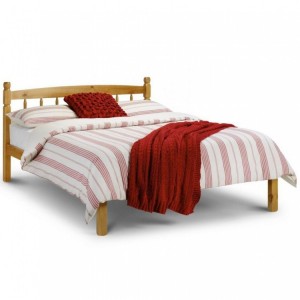 Julian Bowen Solid Pine Pickwick 120cm Single Bed with Premier Matress