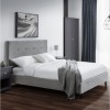 Julian Bowen Furniture Shoreditch 5ft KIngsize Bed With Deluxe Semi Orthopaedic Mattress