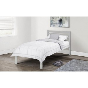 Julian Bowen Furniture Slocum Light Grey 3ft Single Bed