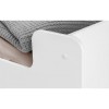 Julian Bowen Furniture Solar Pod White Painted 3ft Bunk Bed With Premier Mattress