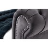 Julian Bowen Furniture Valentino Grey Velvet 4ft6 Double Bed With Deluxe Semi Orthopaedic Mattress