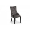 Julian Bowen Furniture Veneto Grey KnockerBack Dining Chair Pair