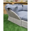 Signature Weave Garden Furniture Meghan Grey Rattan Day Bed