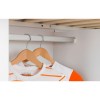 Julian Bowen Furniture Aurora White Single 3ft Highsleeper Bed with Comfy Roll Mattress Set