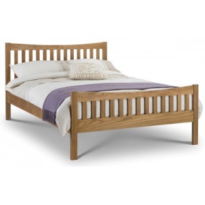 Julian Bowen Furniture Bergamo 150cm Bed with Capsule Elite Pocket Mattress