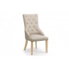 Julian Bowen Furniture Loire Button Back Dining Chair Pair