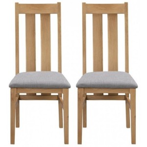Julian Bowen Furniture Cotswold Dining Chair Pair