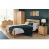 Julian Bowen Furniture Curve 5ft Kingsize Bed with Capsule Elite pocket Mattress