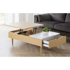 Julian Bowen Oak Furniture Latimer Lift-up Coffee Table