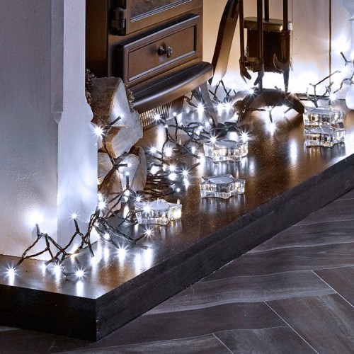 600 Cool White LED String Christmas Lights