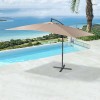 Nova Garden Furniture Barbados Beige 3m x 2m Rectangular Cantilever Parasol  