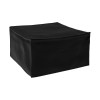 Nova Garden Furniture Black 4 Seat Square Cube Set Cover 
