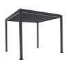 Nova Garden Furniture Proteus Grey 3m Square Aluminium Pergola 