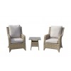 Signature Weave Garden Furniture Sarah Natural Lounge Set With 2 Armchairs
