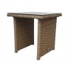 Signature Weave Garden Furniture Sarena Nature Sunbeds and Side Table Set