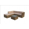 Signature Weave Garden Furniture Stella Natural Brown Modular Corner Sofa